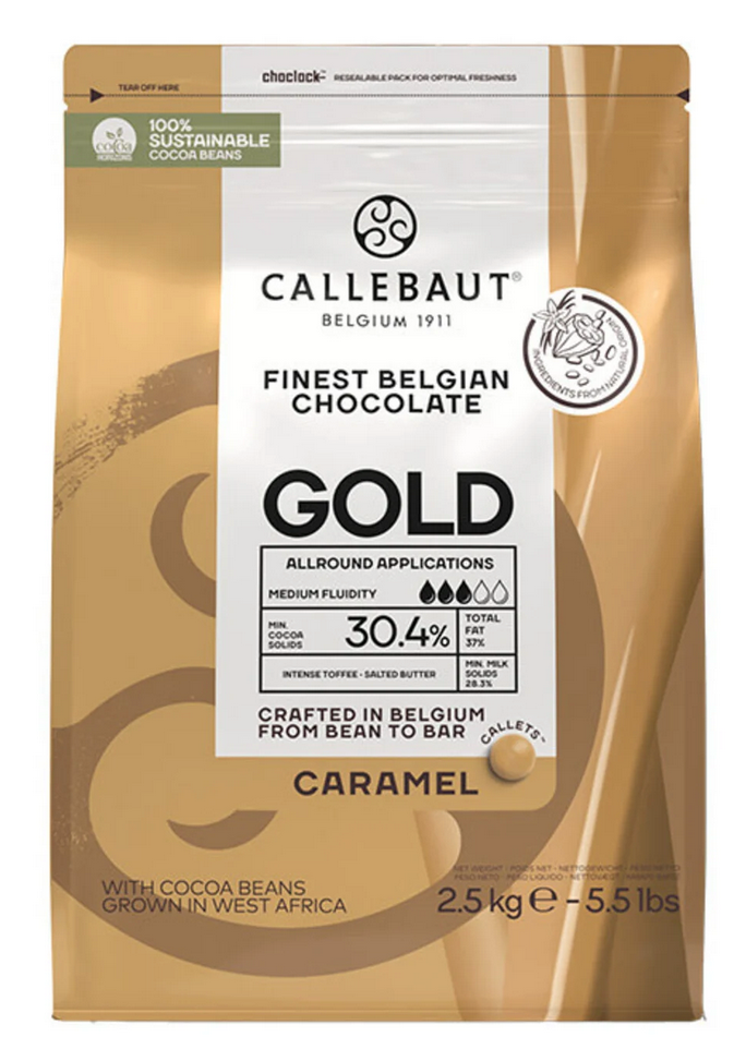 Callebaut  "Gold" Chocolate Callets