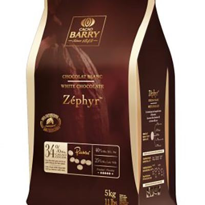 Cacao Barry 34% 'Zéphyr' White Chocolate Callets - Chocolate Man
